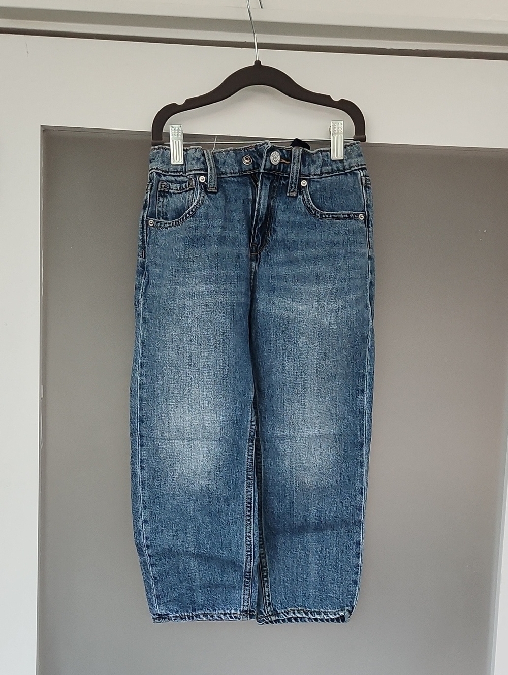 Old Navy Blue Kids Denim Jeans Slouchy Straight